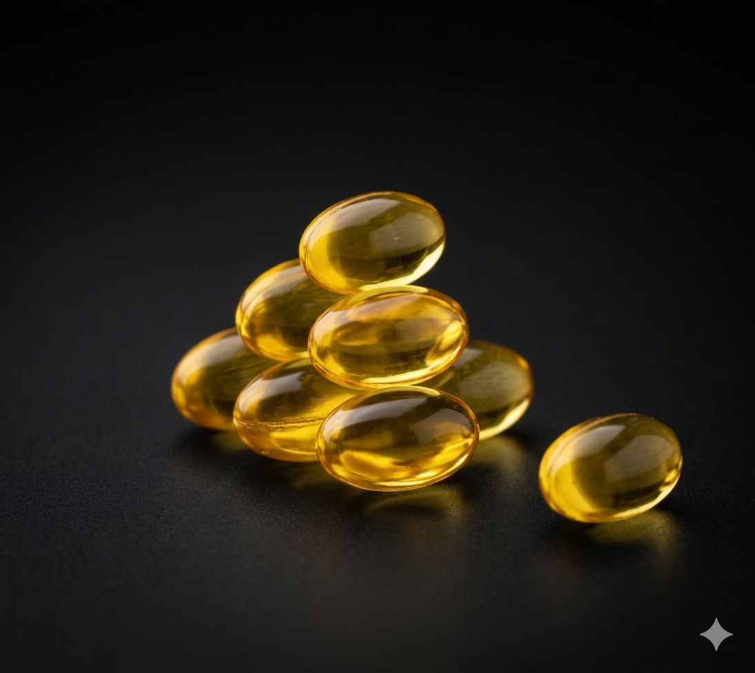 Vitamin D capsules